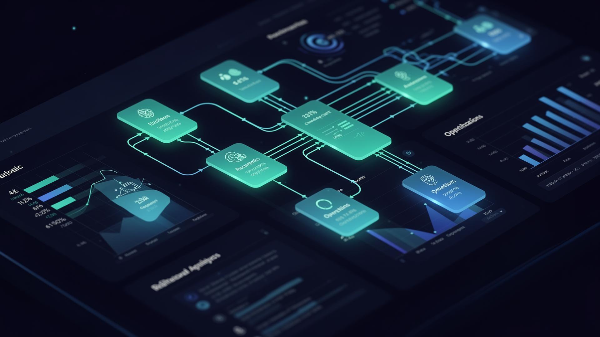 Panel de operaciones de negocio con IA de Ethicore